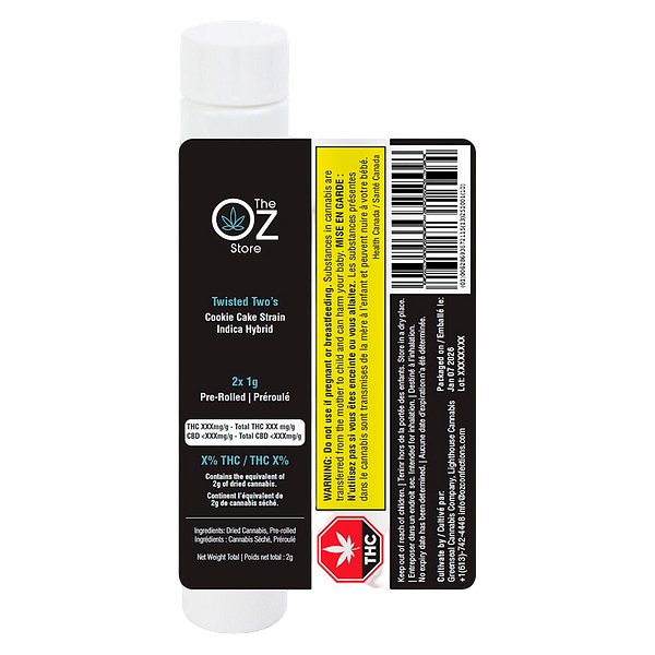 The Oz Store - Twisted Twos Pre Roll