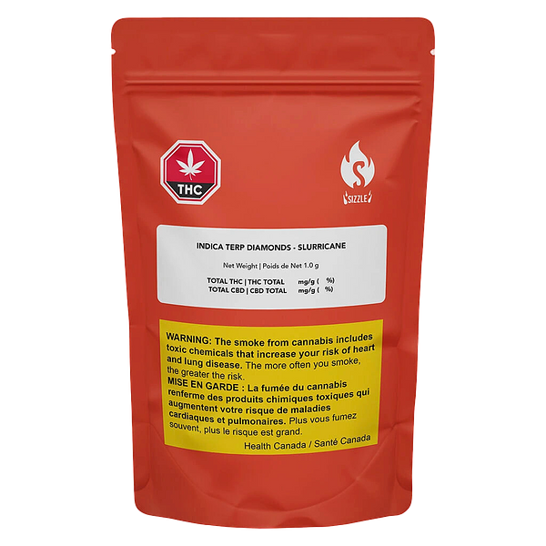 Sizzle - Indica Terp Diamonds - Slurricane