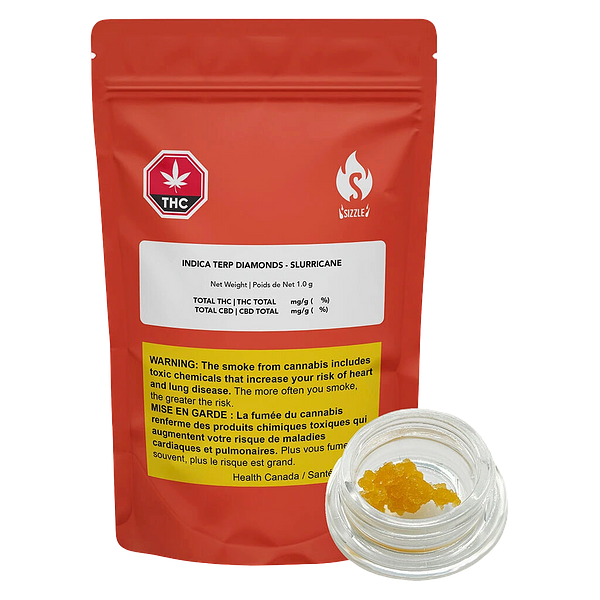 Sizzle - Indica Terp Diamonds - Slurricane