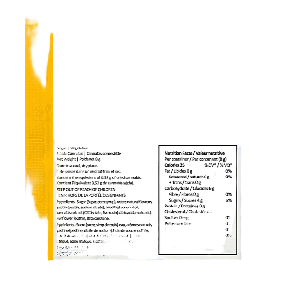 HighXotic - Tenten Stillwater 5:1 Cbc:Thc Live Rosin Gummy