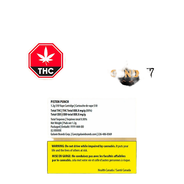 The Foundry - Piston Punch 510 Thread Cartridge