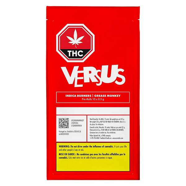 Versus - Burners Grease Monkey Pre Roll