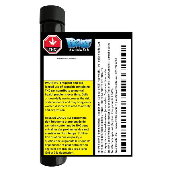 Frost Cannabis - Rotating Strain Pre Roll image 3