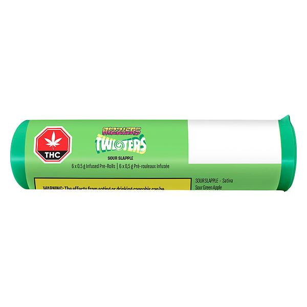 RIZZLERS - Twisters - Sour Slapple Infused Pre Roll image 2