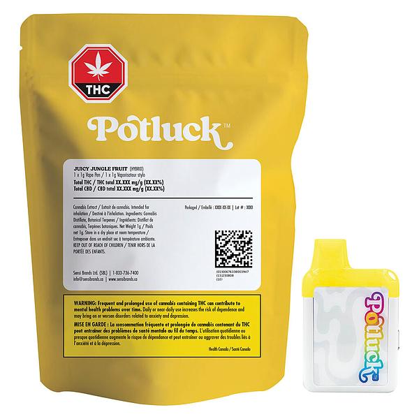 Potluck - Juicy Jungle Fruit Disposable Vape image 4