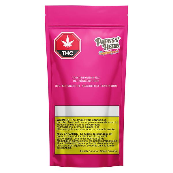 Papa's Herb - Tropical Pack Triple Infused Pre Roll image 2