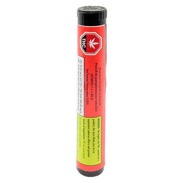 Green Mountain Cannabis - Romulan Grapefruit Pre Roll image 2