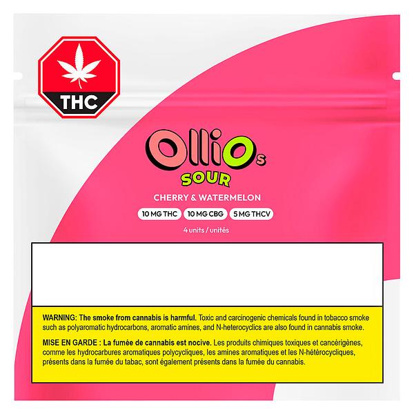 Olli O's - Sour Cherry & Watermelon THC/CBG/THCV image 2