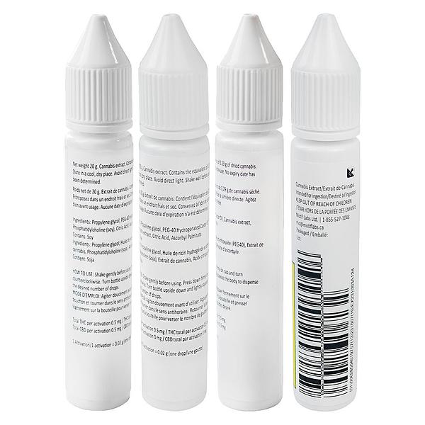 RHO Phyto - Nano Drop Balanced 25:25 THC:CBD image 2