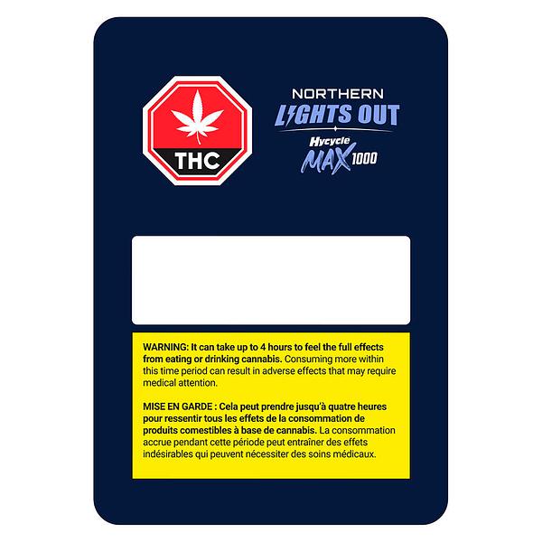 HycycleMAX - Northern Lights Out 1000 510 Thread Cartridge image 2