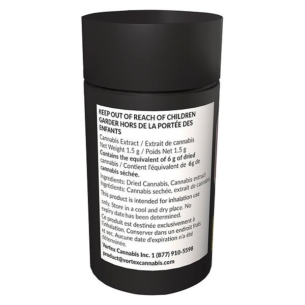 Vortex - Double Black Hash Infused Pre-Roll