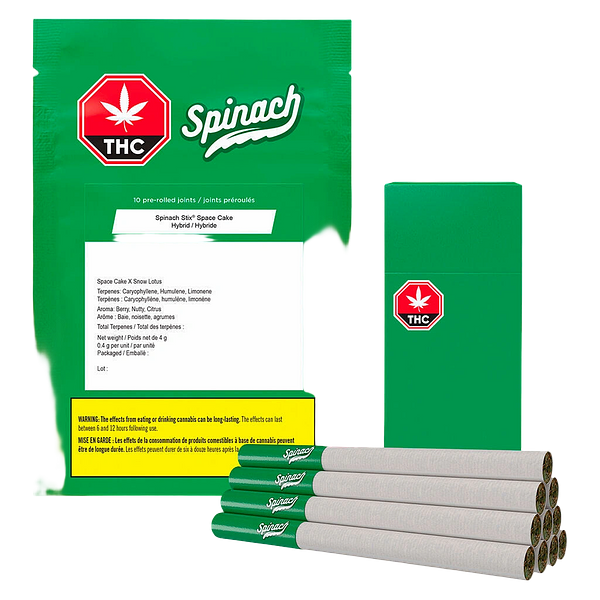 Spinach - Stix Space Cake Pre-Roll