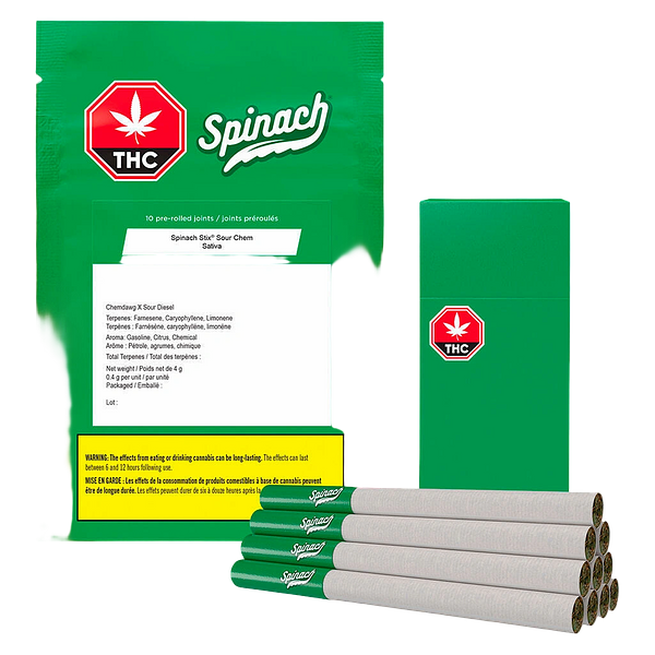 Spinach - Stix Sour Chem Pre-Roll