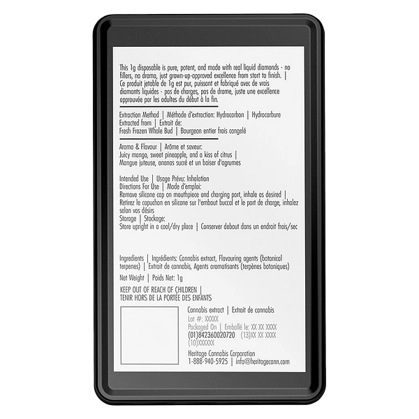 Adults Only - Jungle Tongue Nsfw Liquid Diamond Disposable Vape