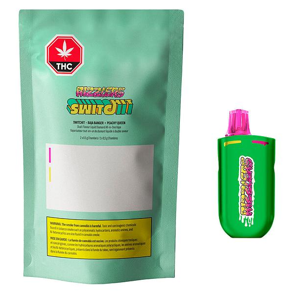 RIZZLERS - Switchit Baja Banger + Peachy Queen All In One Vape image 4