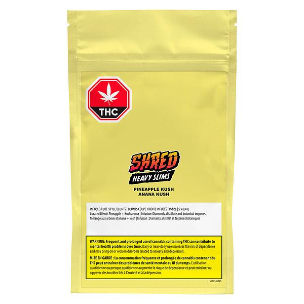 SHRED - Pineapple Kush Heavy Slims Infused Pre Roll image 2