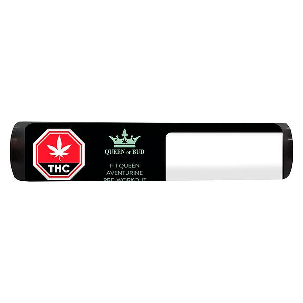 Queen of Bud - Fit Queen Aventurine Pre-Workout Infused Pre-Roll image 2