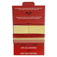 Canadian Lumber - Woods Unbleached Pure Wood Rolling Papers With Tips
