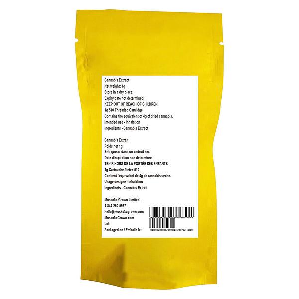 Dank Craft - Space Cake Live Resin 510 Thread Cartridge image 3