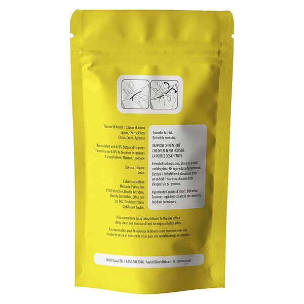 BOXHOT - Lemonberry Kush 510 Thread Cartridge image 3