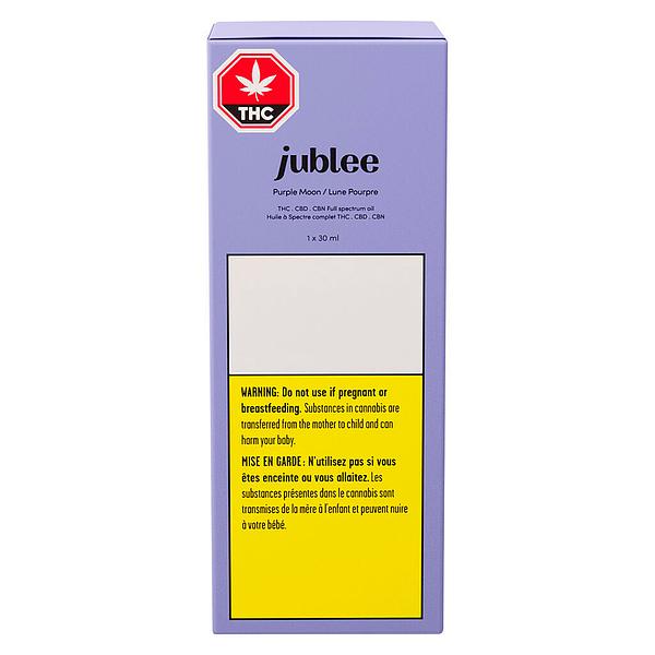 Jublee - Purple Moon - Full Spectrum Extract Night Oil THC-CBD-CBN image 2