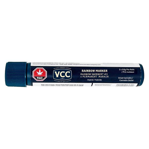 Victoria Cannabis Company - Rainbow Marker Pre Roll image 2