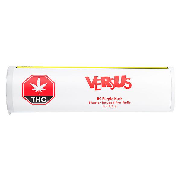Versus - Bc Purple Kush Shatter Infused Pre Roll image 2