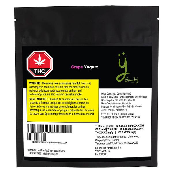 Green Joy - Grape Yogurt image 2