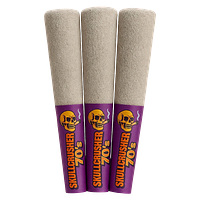 Skullcrusher 70's by RAD - Quad Diamond Infused Pre Roll - Iced Raspberry