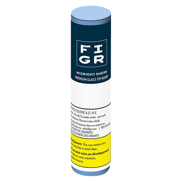 FIGR - Midnight Sherb Premium Glass Tip Blunt Pre Roll