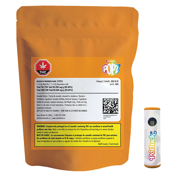 Potluck - Mango Hurricane Vape Popz
