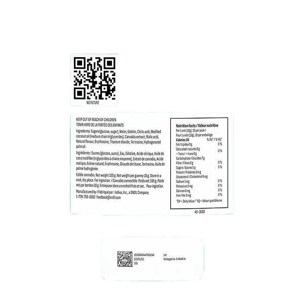 No Future - 10X the Madness: Ratio’d Tropic Boost 1:1:2 THC/CBD/CBG