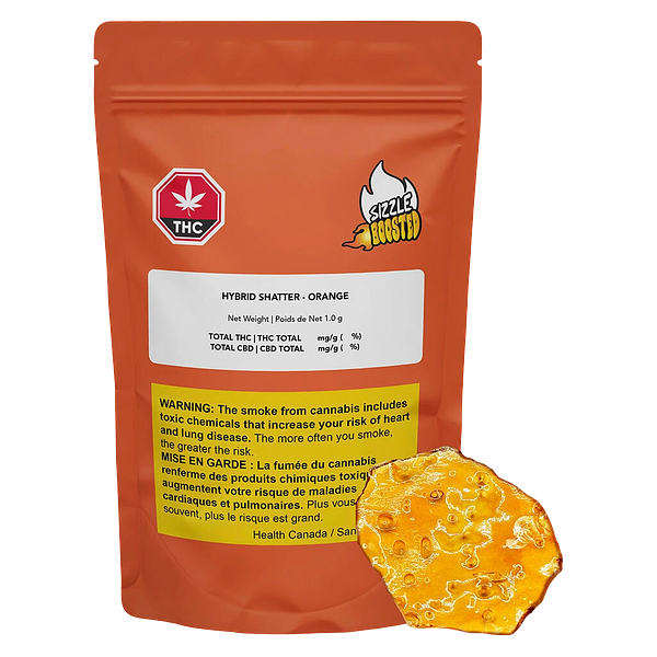 Sizzle Boosted - Hybrid Shatter - Orange
