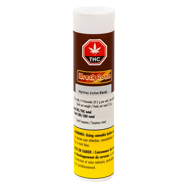 Wreckroom - Nightcap (Indica Blend) Pre-Roll