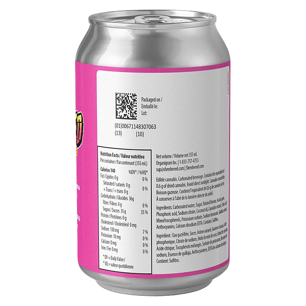 SHRED - Crazy Cream Soda Beverages
