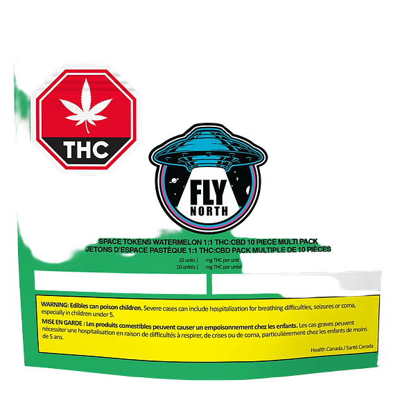 Fly North - Space Tokens Watermelon 1:1 Thc:Cbd Multipack