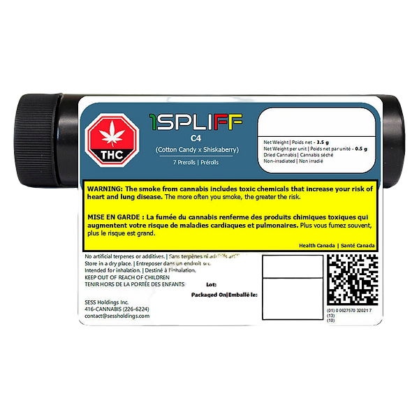 1Spliff - C4 Pre Roll