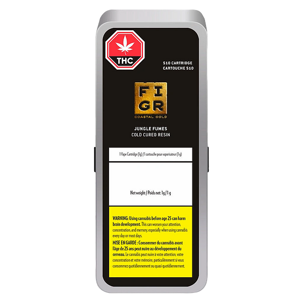 FIGR - Jungle Fumes Cold Cured Resin 510 Thread Cartridge