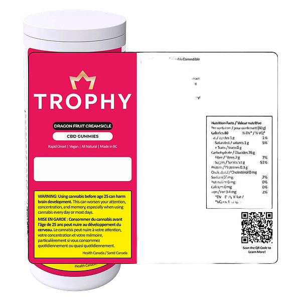 Trophy - Dragon Fruit Creamsicle
