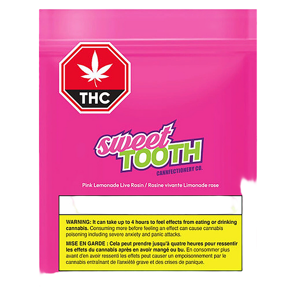 SWEET TOOTH CANNFECTIONERY CO. - Live Rosin Pink Lemonade