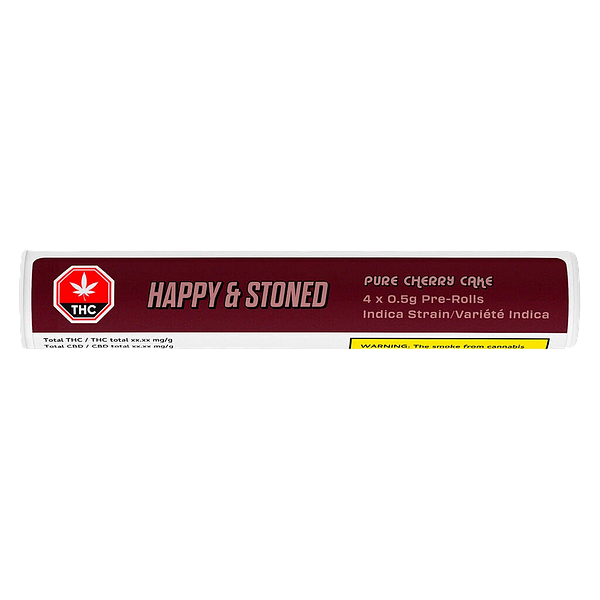 Happy & Stoned - Pure Cherry Cake Pre Roll