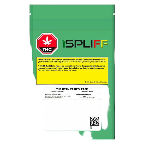 1Spliff - The Titan Variety Pack Pre Roll