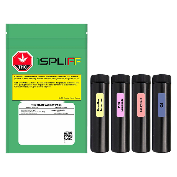 1Spliff - The Titan Variety Pack Pre Roll