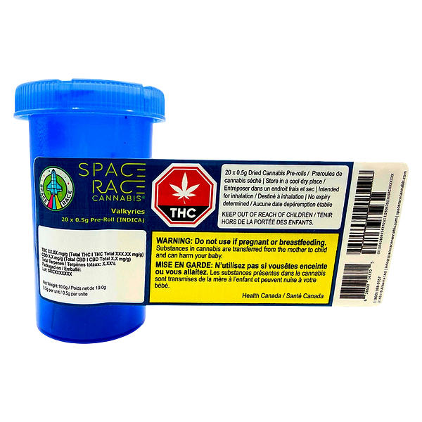 Space Race Cannabis - Valkyries Pre Roll