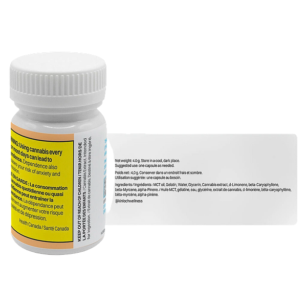 Highland Special - Good Vibes Terpene Enhanced Softgel By Kinloch