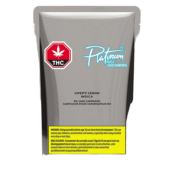 Platinum - Viper's Venom Liquid Diamond 510 Thread Cartridge