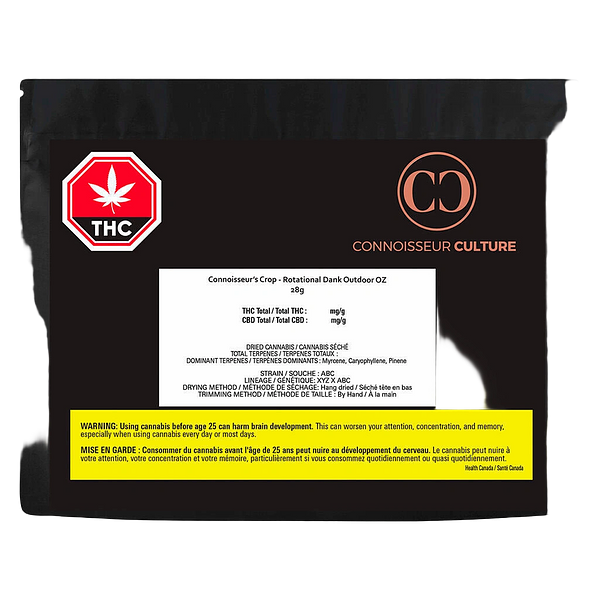 Connoisseur Culture - Connoisseurs Crop - Rotational Dank Outdoor Oz