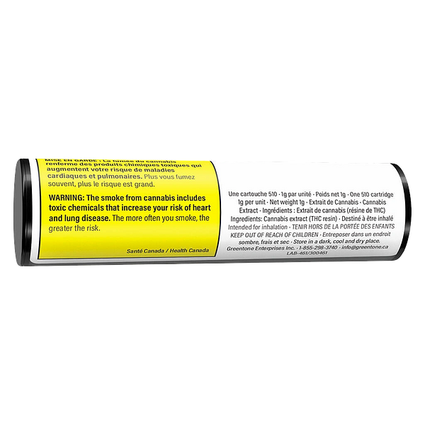 3Saints - Frosted Lemons Fse Resin 510 Thread Cartridge