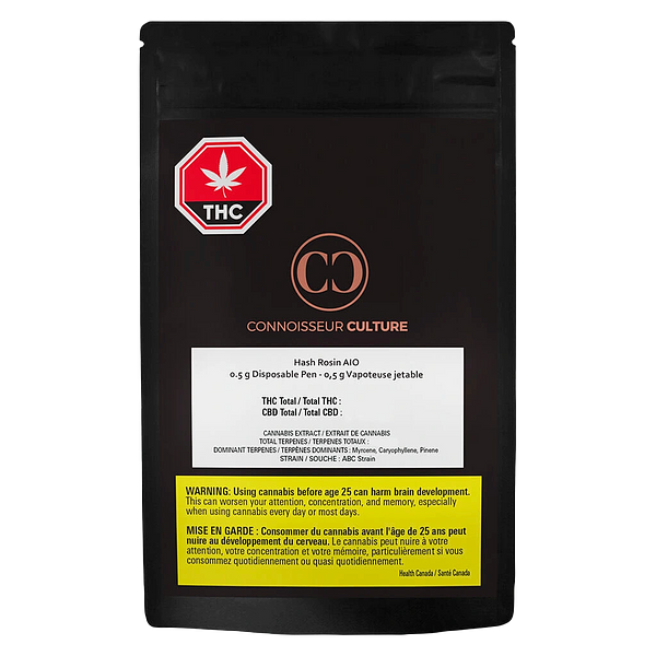 Connoisseur Culture - Hash Rosin AIO