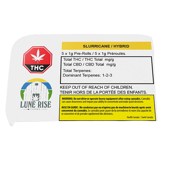 Lune Rise Farms - Slurricane Pre Roll